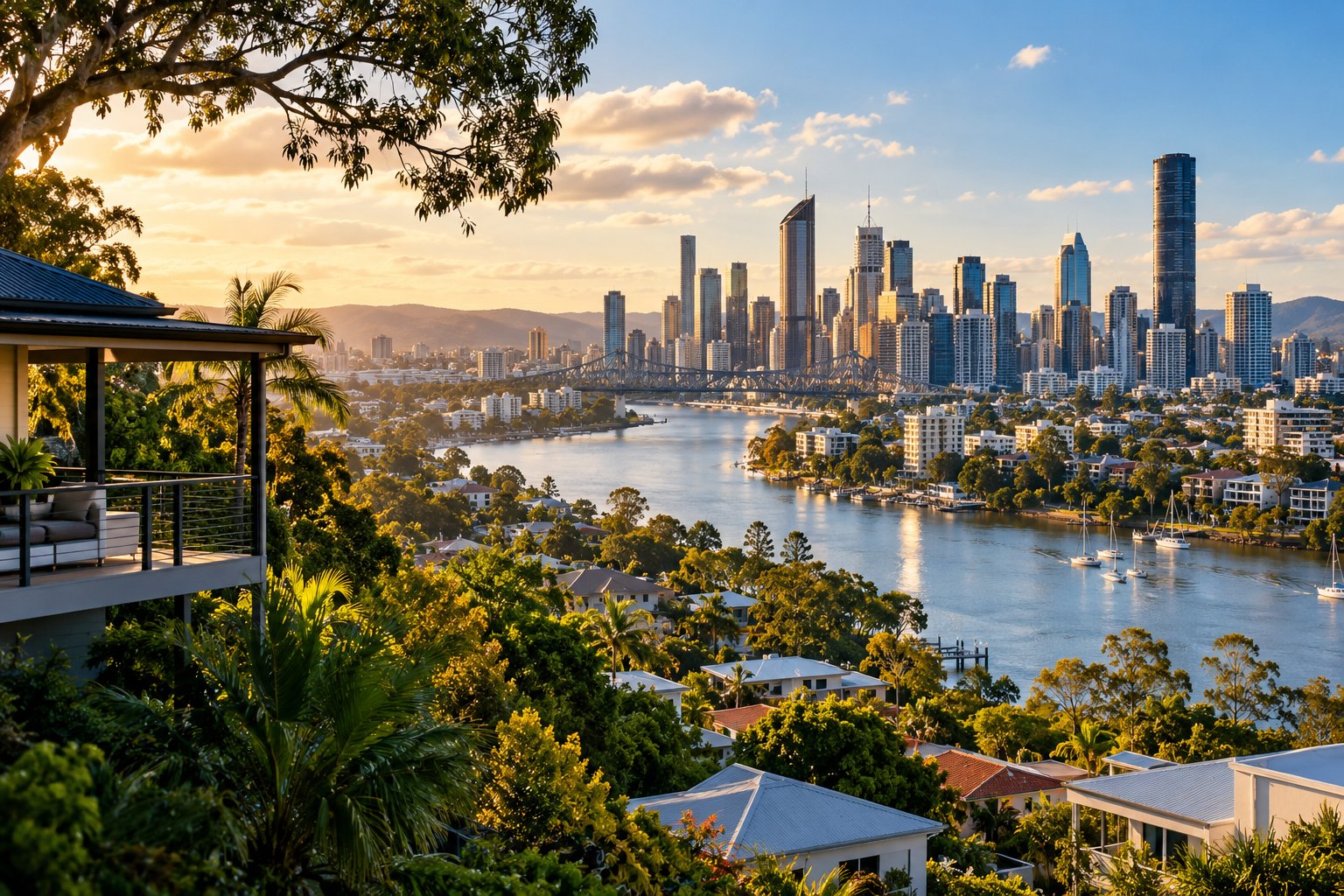 Illustrative scenic view of Ipswich, Brisbane